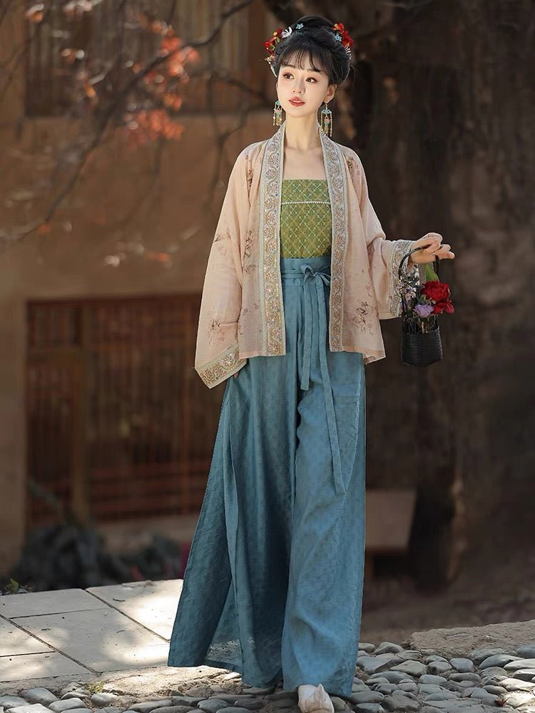 Song Dynasty Hanfu Beizi Zhu Qi - Jianxi Hanfu