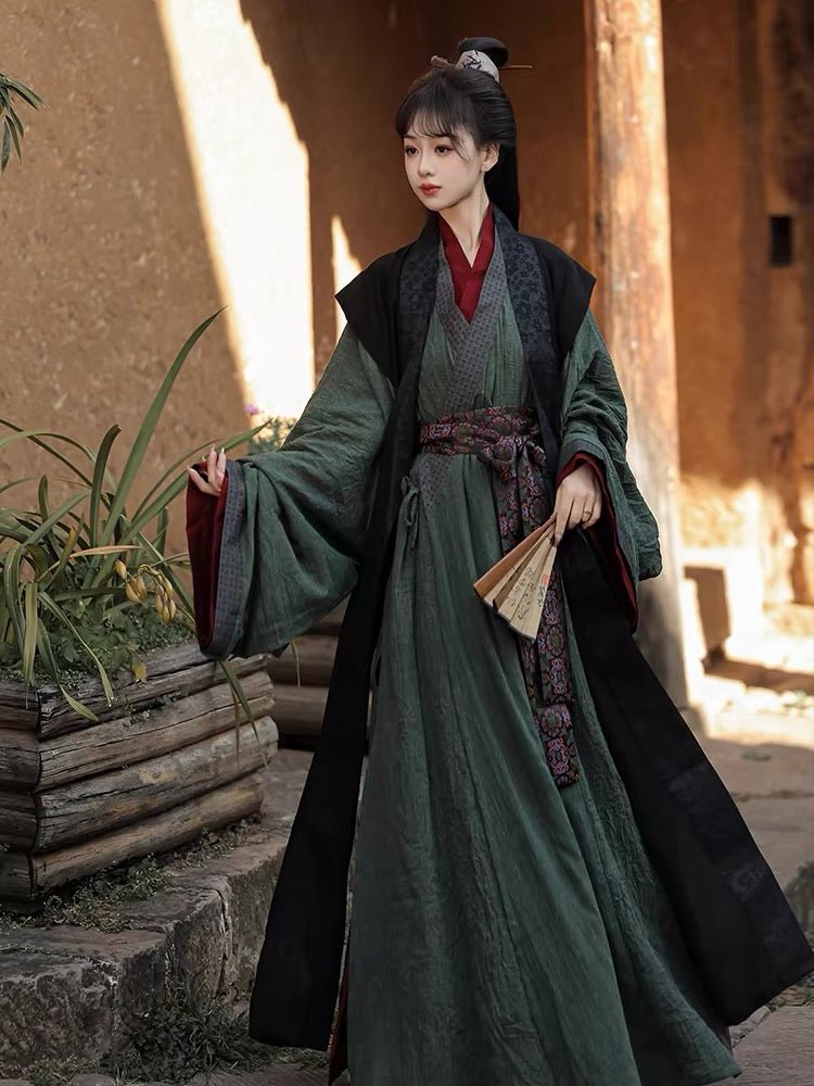 Song Dynasty Hanfu Changshan Beizi Zhuo Chi - Jianxi Hanfu