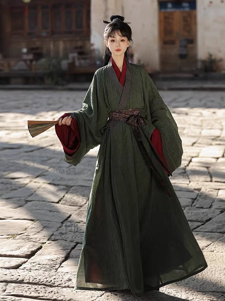 Song Dynasty Hanfu Changshan Beizi Zhuo Chi - Jianxi Hanfu