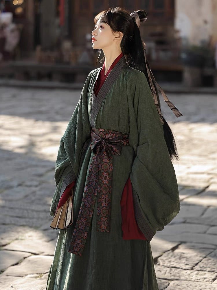 Song Dynasty Hanfu Changshan Beizi Zhuo Chi - Jianxi Hanfu