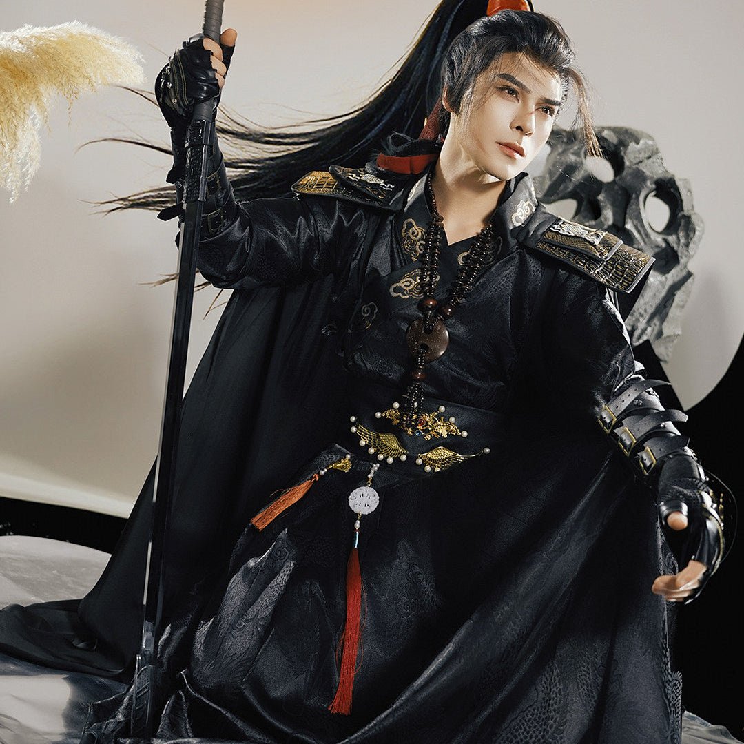 chinese song dynasty men's hanfu wuxia costume - Jianxi Hanfu