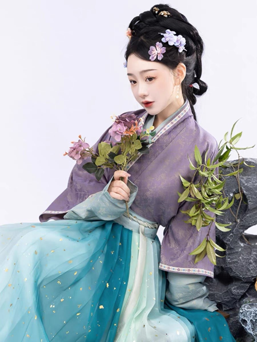 Song Dynasty Hanfu Pibo Beizi Jing Mo - Jianxi Hanfu