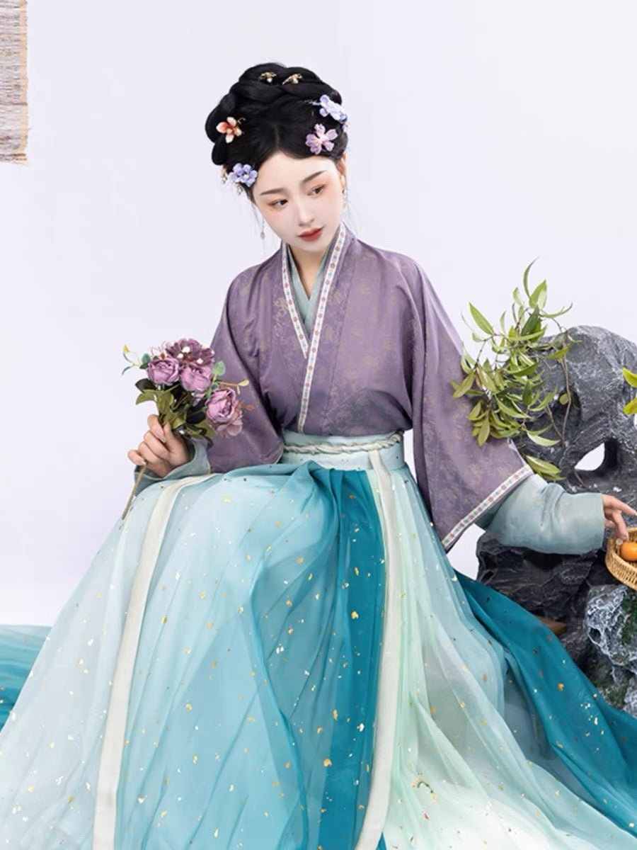 Song Dynasty Hanfu Pibo Beizi Jing Mo - Jianxi Hanfu