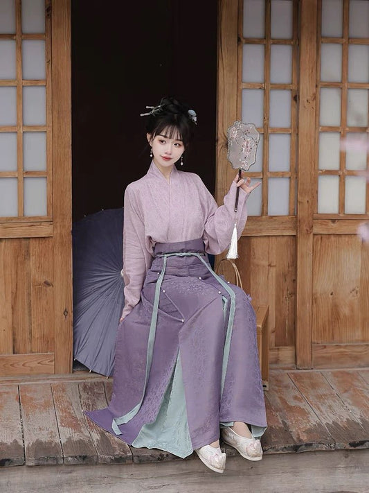 Song Dynasty Hanfu Ruqun Xing Yu - Jianxi Hanfu