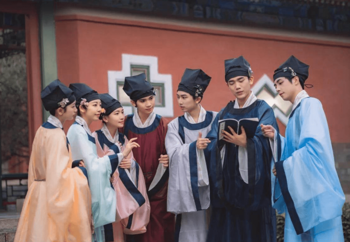 song dynasty men's cloth shoes lanshan robe - Jianxi Hanfu