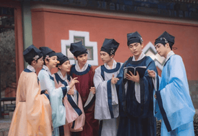 song dynasty men's cloth shoes lanshan robe - Jianxi Hanfu