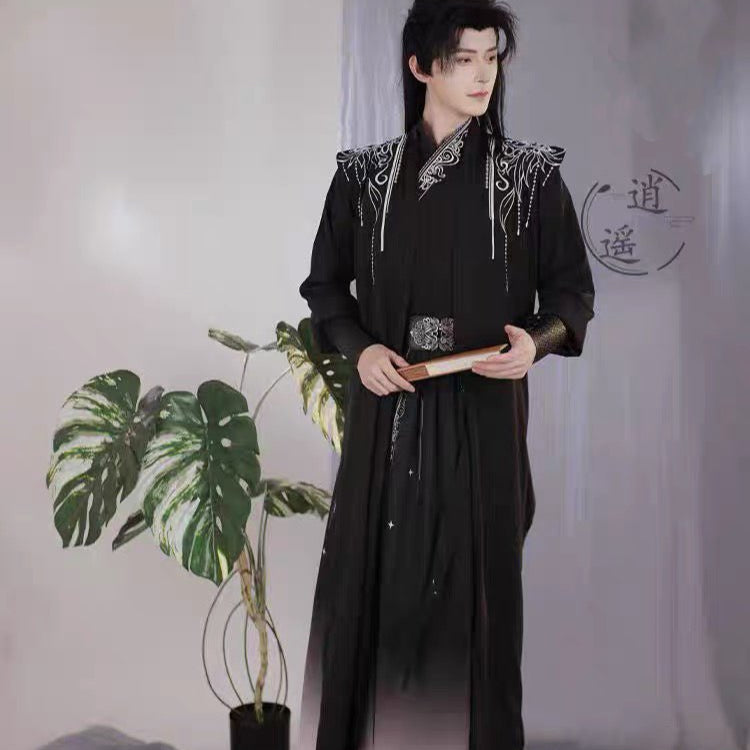 Song Dynasty Men's Wuxia Hanfu Lin Yuan - Jianxi Hanfu