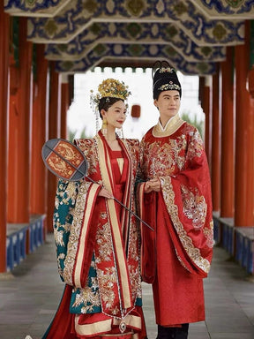 Song Dynasty Wedding Attire - Jianxi Hanfu