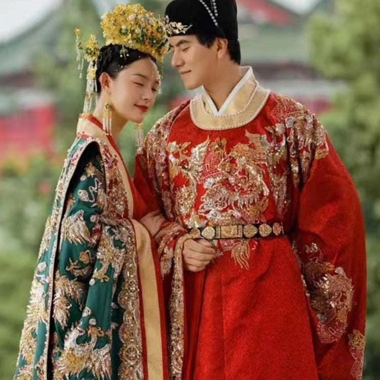 Song Dynasty Wedding Attire - Jianxi Hanfu