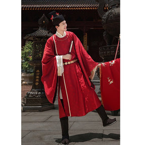 Chinese song dynasty men's wedding attire - Jianxi Hanfu