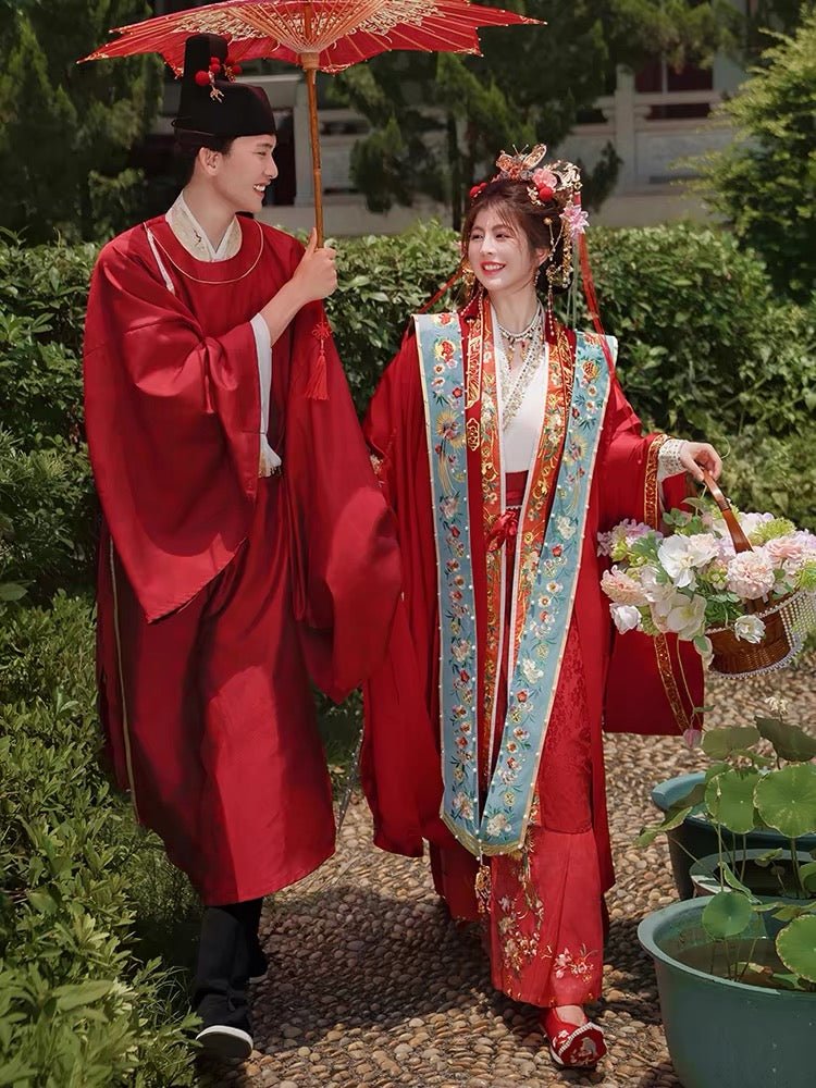 Song Dynasty Wedding Dress - Jianxi Hanfu