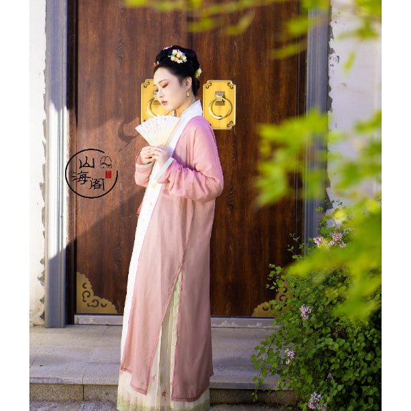 chinese song dynasty women's hanfu cloth plus size dress - Jianxi Hanfu