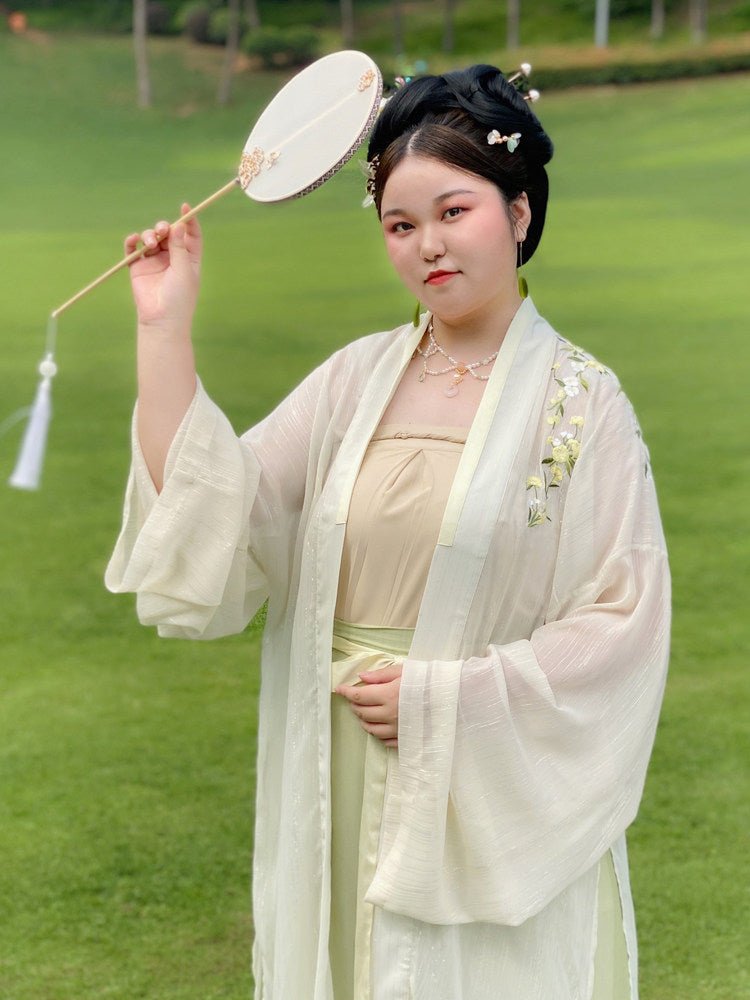 chinese song dynasty women's plus size hanfu summer camisole - Jianxi Hanfu