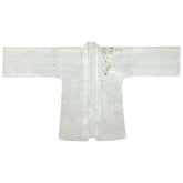 song dynasty cloth shoes women's plus size hanfu green beizi shirt - Jianxi Hanfu