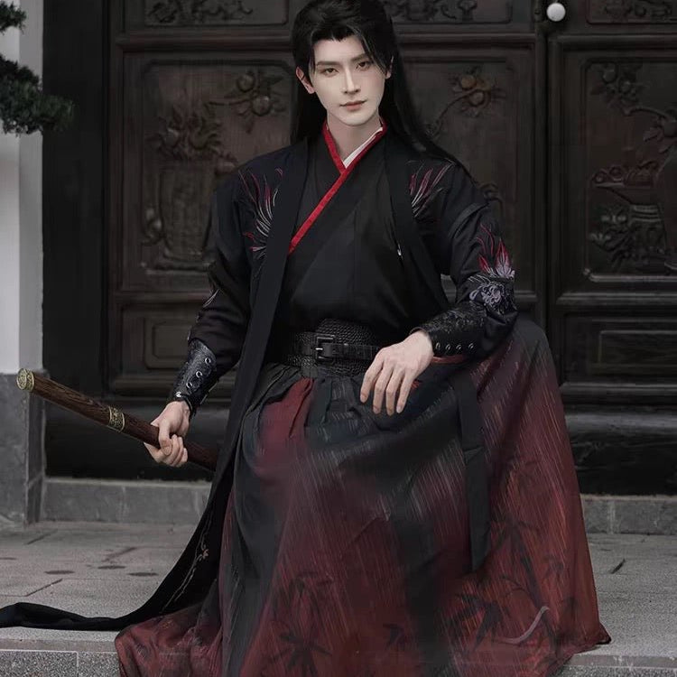 Song Dynasty Wuxia Hanfu You Zhu - Jianxi Hanfu
