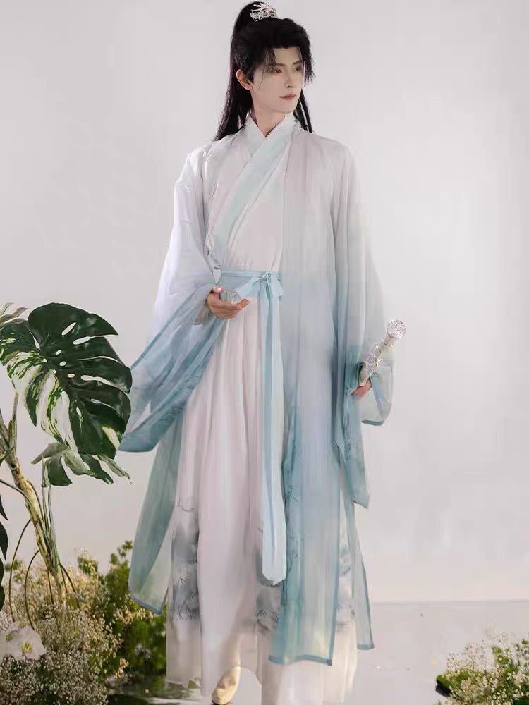 Song Dynasty Wuxia Hanfu Yun He - Jianxi Hanfu