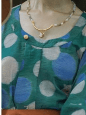 tang dynasty women's green shirt - Jianxi Hanfu