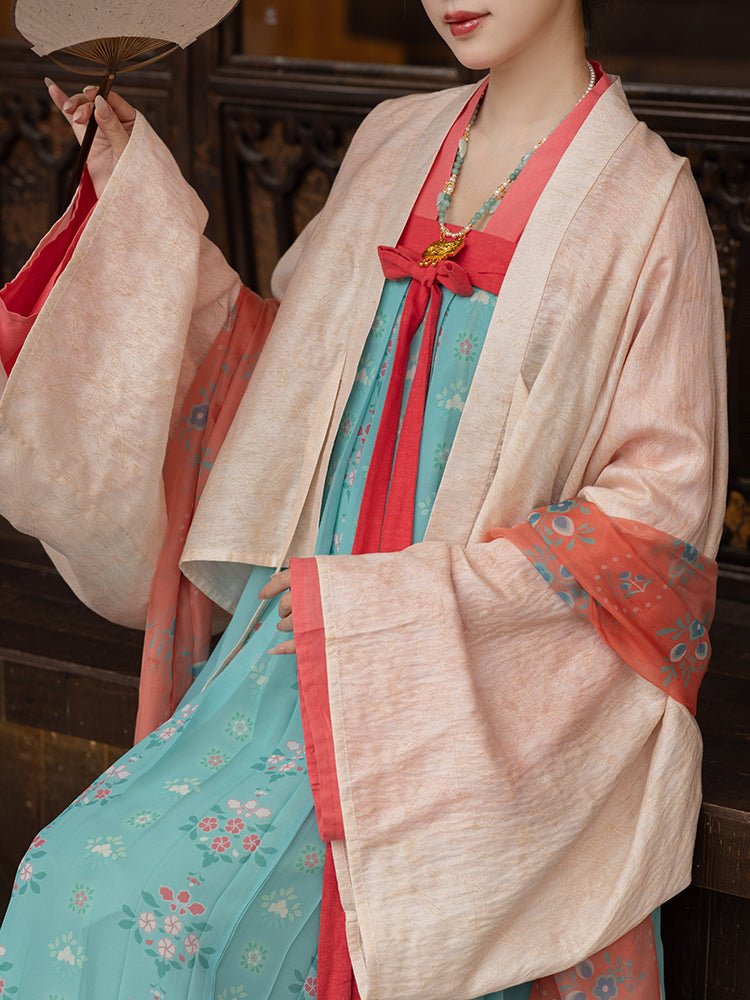 chinese tang dynasty women's hanfu clothes- Jianxi Hanfu
