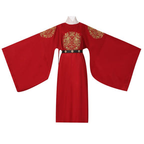 tang dynasty men's hanfu wedding robe clothes imperial dragon hanfu robe- Jianxi Hanfu
