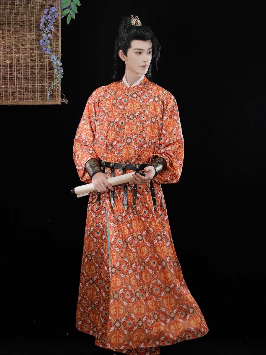 Tang Dynasty Men's Hanfu Dragon - Jianxi Hanfu