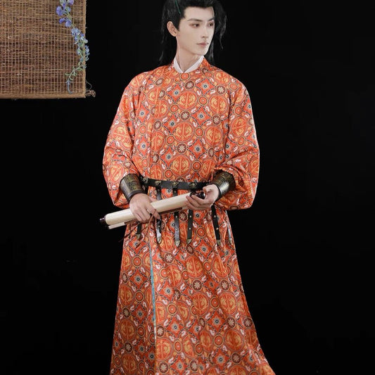 Tang Dynasty Men's Hanfu Dragon - Jianxi Hanfu