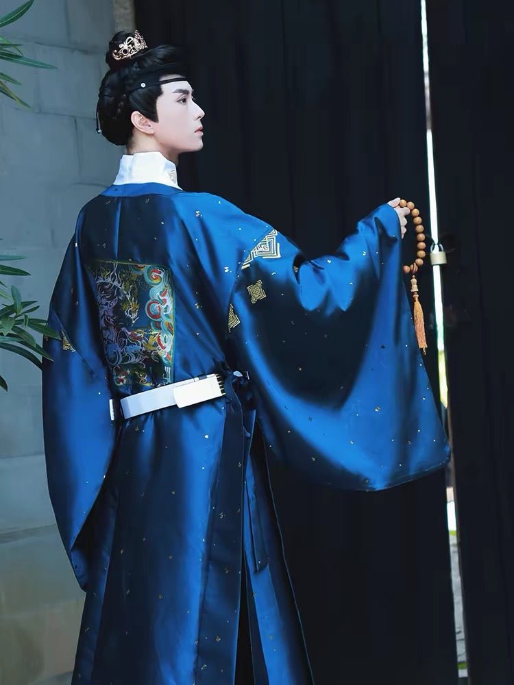 Tang Dynasty Men's Hanfu Hun Dun - Jianxi Hanfu