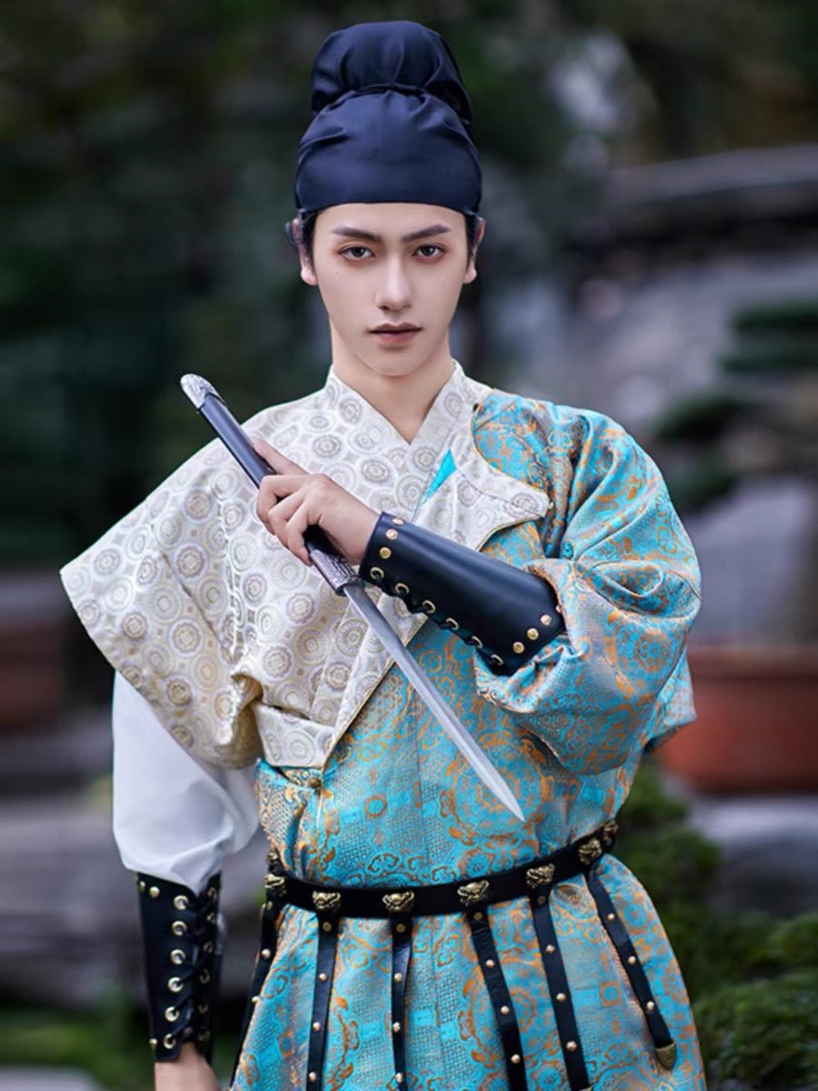 Tang Dynasty Men's Hanfu Jun Zi - Jianxi Hanfu