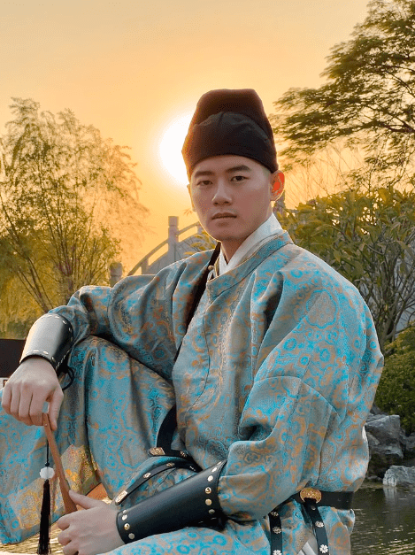 Tang Dynasty Men's Hanfu Jun Zi - Jianxi Hanfu