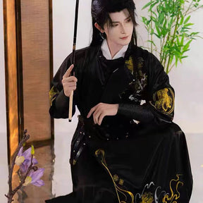 Tang Dynasty Men's Hanfu Qi Lin - Jianxi Hanfu