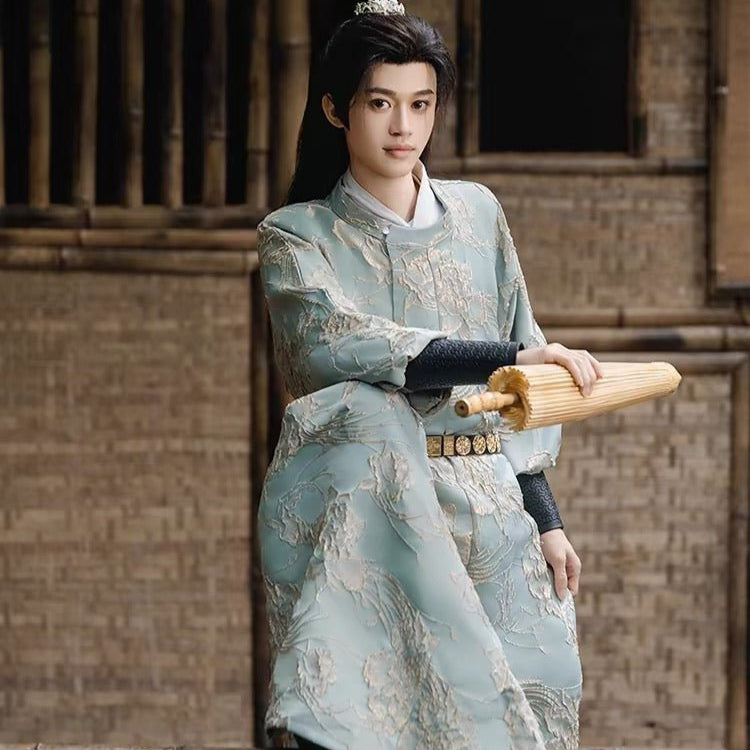 Tang Dynasty Men's Hanfu Qiu Ju - Jianxi Hanfu