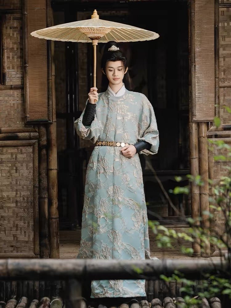 Tang Dynasty Men's Hanfu Qiu Ju - Jianxi Hanfu