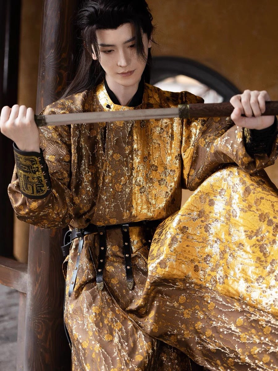 Tang Dynasty Men's Hanfu Ta Shan He - Jianxi Hanfu