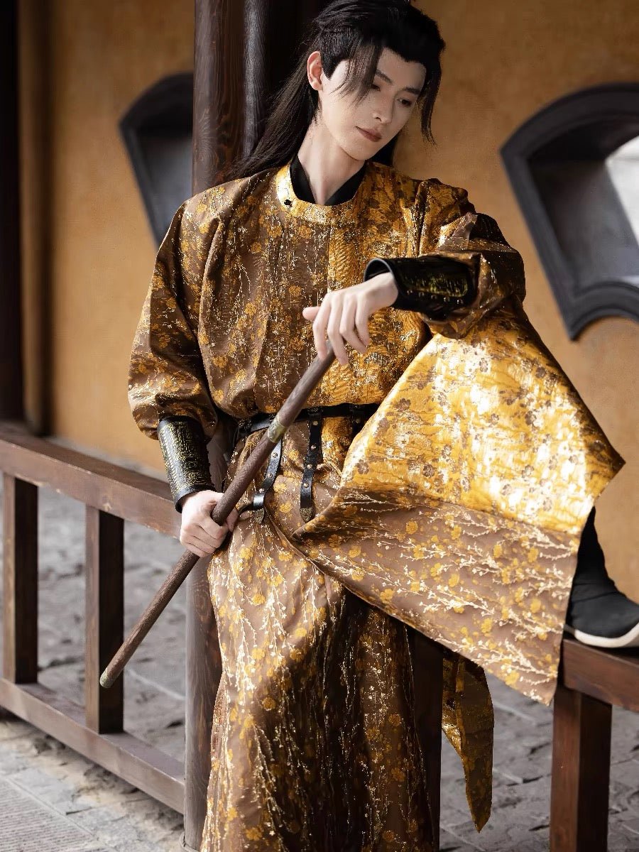 Tang Dynasty Men's Hanfu Ta Shan He - Jianxi Hanfu