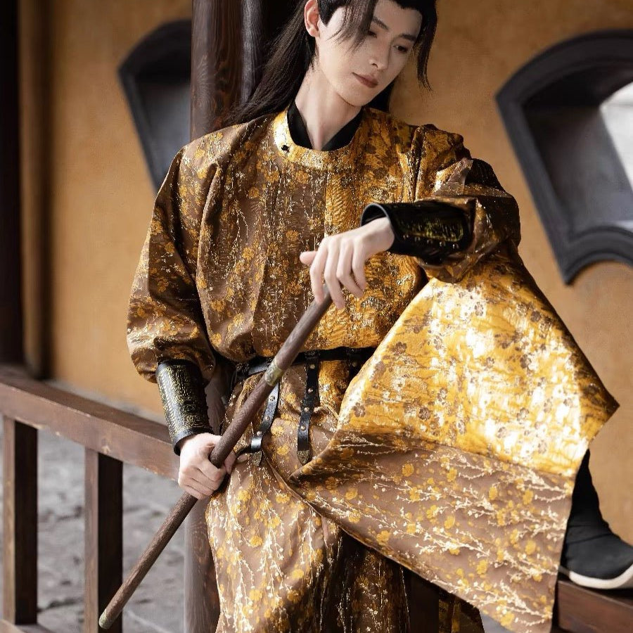 Tang Dynasty Men's Hanfu Ta Shan He - Jianxi Hanfu