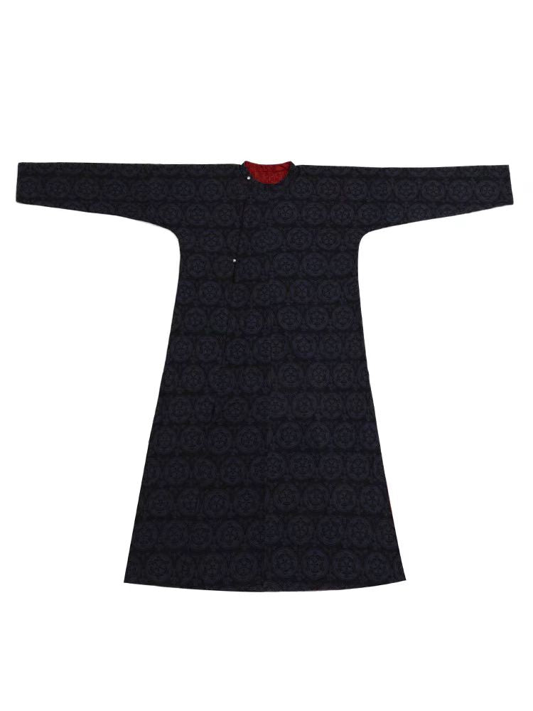 Tang Dynasty Men's Hanfu Zhui Feng - Jianxi Hanfu