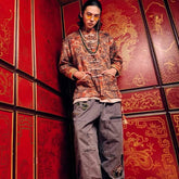 Tang Dynasty Modern Hanfu Tang Suit Suede - Wan Hua - Jianxi Hanfu