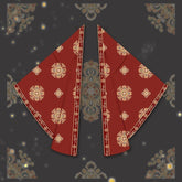 women's tang dynasty oversized big red sleeve shirt - Jianxi Hanfu