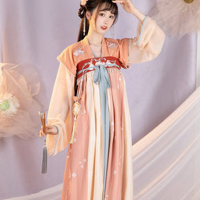 chinese tang dynasty women's qixiong ruqun - Jianxi Hanfu