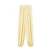 Chinese style yellow harem pants - Jianxi Hanfu