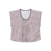 purple vest banbi shirt women's clothes - Jianxi Hanfu