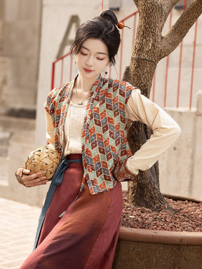 women's spring autumn black shirt - Jianxi Hanfu