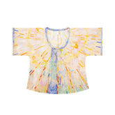 blue vest modern hanfu clothes - Jianxi Hanfu