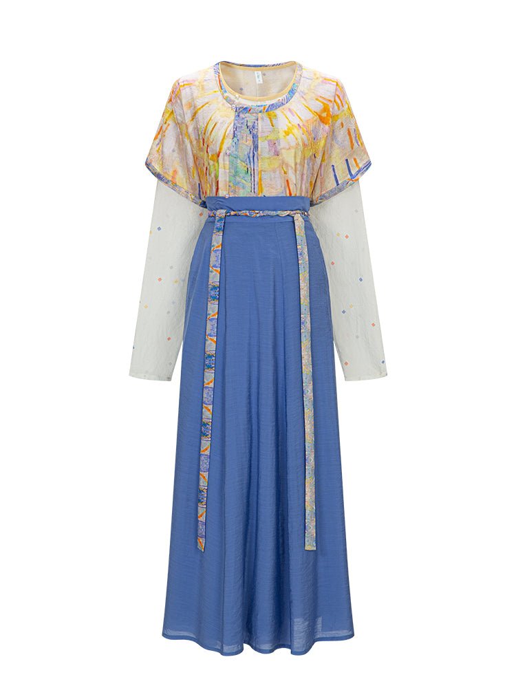 chinese style spring summer woemn's hanfu clothes - Jianxi Hanfu