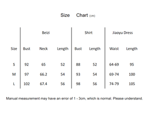 chinese style summer hanfu dress - Jianxi Hanfu