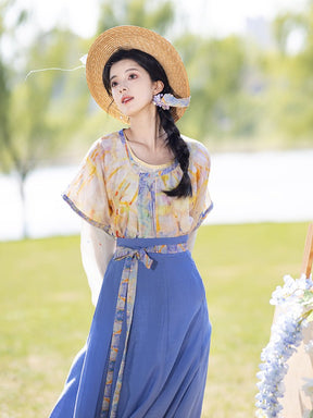 modern hanfu tang dynasty women's clothes- Jianxi hanfu