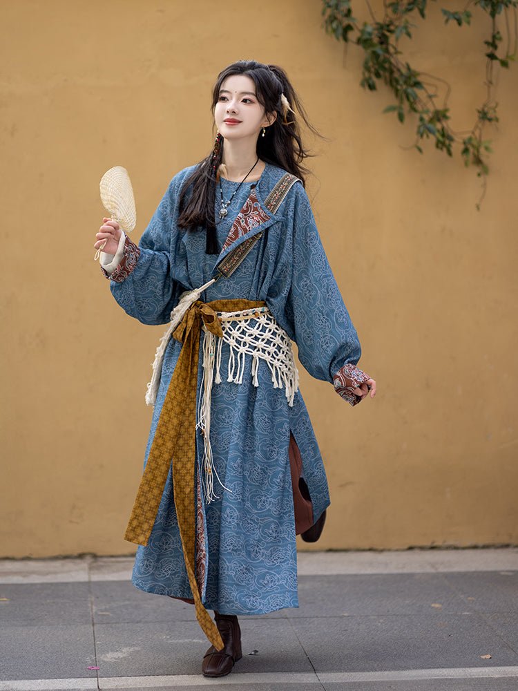 spring/ autumn clothes tang dynasty women's red pants - Jianxi Hanfu