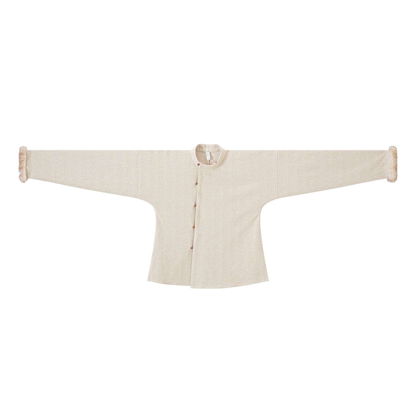 tang dynasty women's winter clothes hanfu white shirt - Jianxi Hanfu