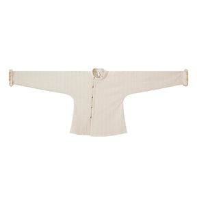 tang dynasty women's winter clothes hanfu white shirt - Jianxi Hanfu