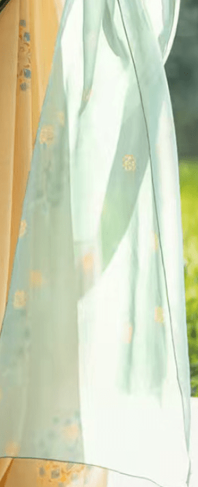 tang dynasty women's summer hanfu green pibo clothes- Jianxi hanfu