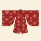 women's plus size hanfu tang dynasty big sleeve shirt - Jianxi Hanfu